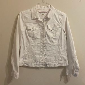 Tommy Hilfiger White Jean Jacket